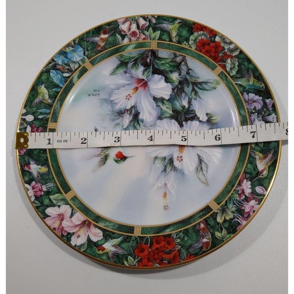 Lena Liu Hummingbird Collection Decor Plate - Picture 6 of 6